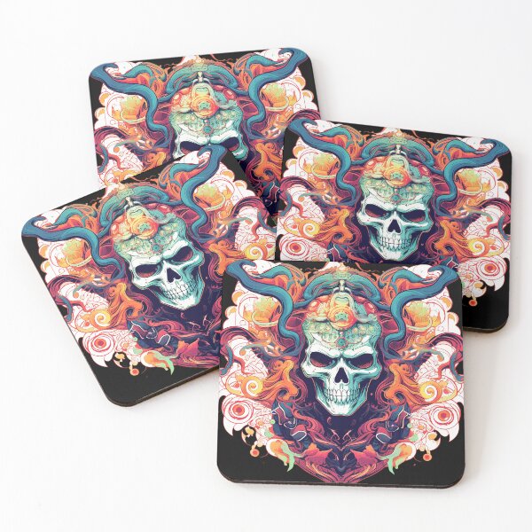 Item preview, Mystical Fusion: Dr. S Sugar Skull designed and sold by MuseOfMilo.
