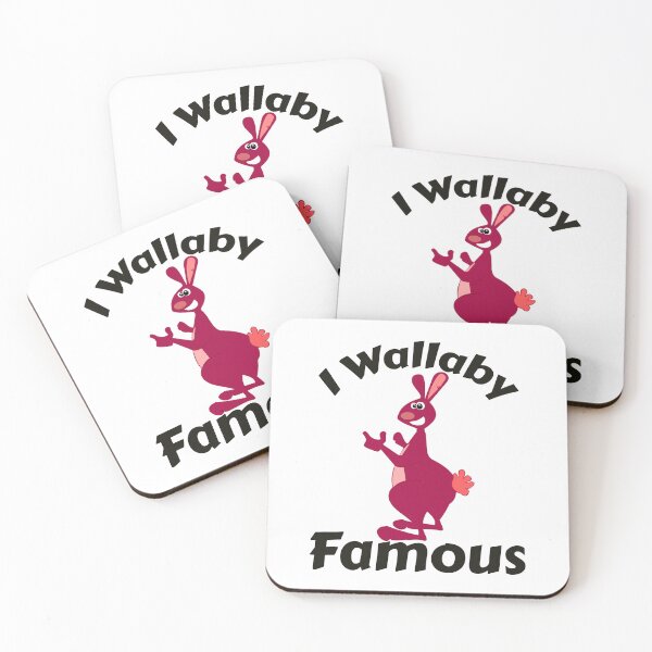 Item preview,  I Wallaby Famous cartoon Red Light designed and sold by Aurorapod.