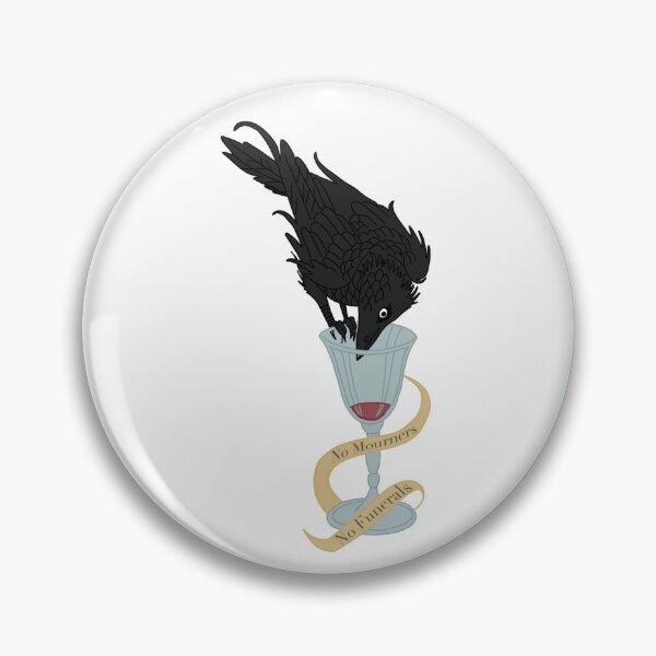 Item preview, Dregs Crow Symbol designed and sold by Emily Simolin.