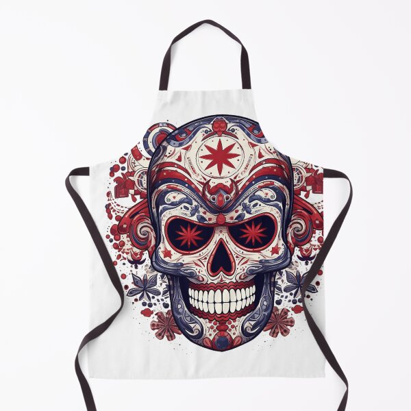 Artikelvorschau, Patriotic Fusion Cap America Sugar Skull entworfen und verkauft von MuseOfMilo.