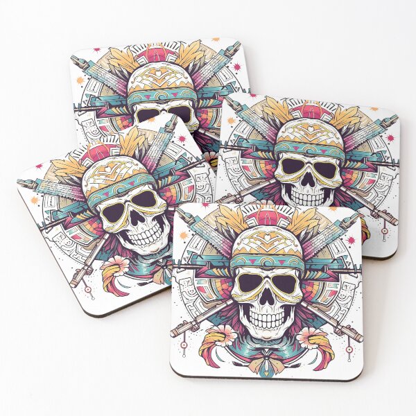Item preview, Artful Fusion: Hawk eye Sugar Skull designed and sold by MuseOfMilo.