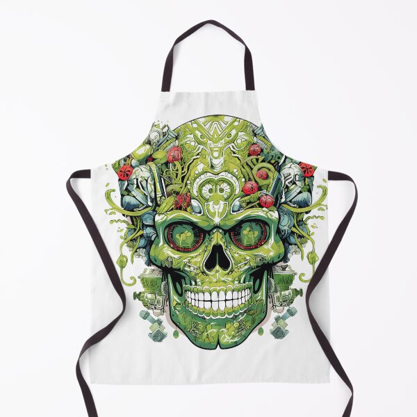 Artikelvorschau, Dynamic Fusion Green Sugar Skull entworfen und verkauft von MuseOfMilo.