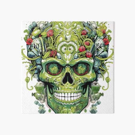 Vibrant Sugar Skull