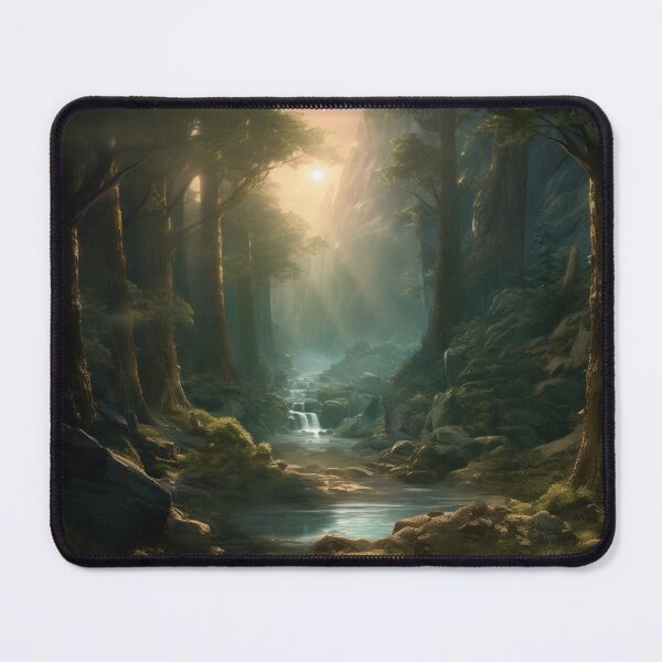 Item preview, Forest art, Nature Decor, Landscape artwork designed and sold by PlatinumOnyx.