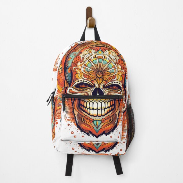 Item preview, Vibrant Celebration Sugar Skull Art designed and sold by MuseOfMilo.