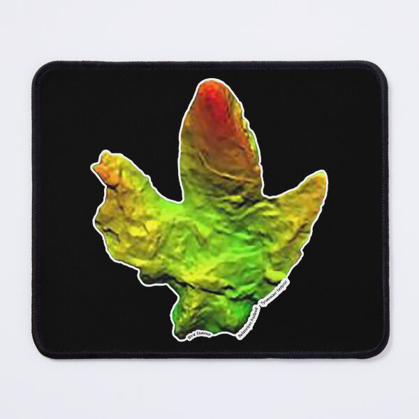 Item preview, Bellatoripes fredlundi - Tyrannosaur footprint designed and sold by BirdGlamour.