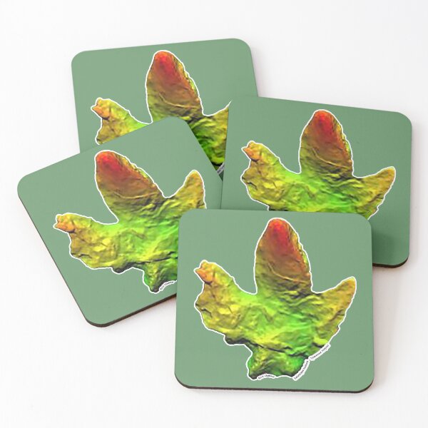 Item preview, Bellatoripes fredlundi - Tyrannosaur footprint designed and sold by BirdGlamour.