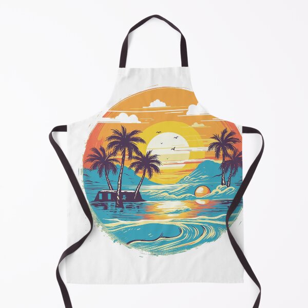 Artikelvorschau, Vintage Tropical Beach Escape entworfen und verkauft von MuseOfMilo.