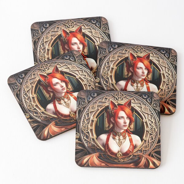 Item preview, Foxy Lady Portrait designed and sold by ArtShare.