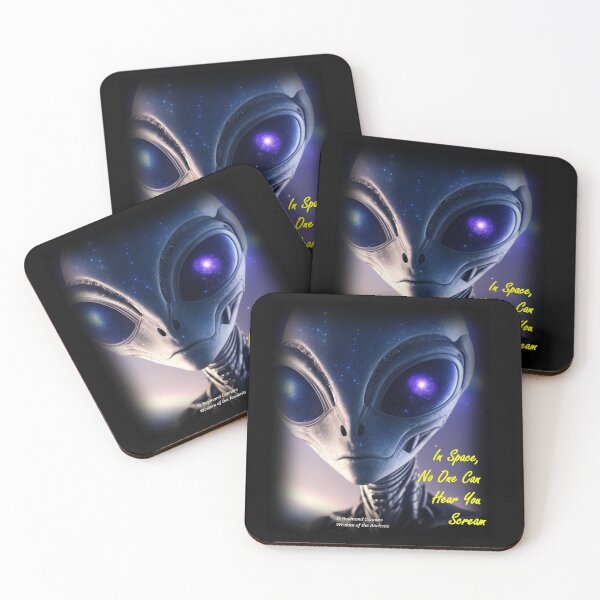 Item preview, In Space no one can hear you scream. Scary thought! designed and sold by ElderWisdom.