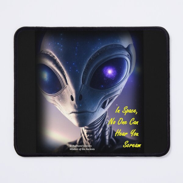 Item preview, In Space no one can hear you scream. Scary thought! designed and sold by ElderWisdom.