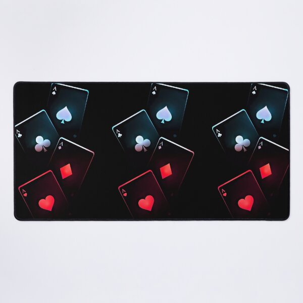 Item preview, Illuminating the Dark: 4 Floating Black Cards with Red and White Neon Letters designed and sold by Jhuvel.