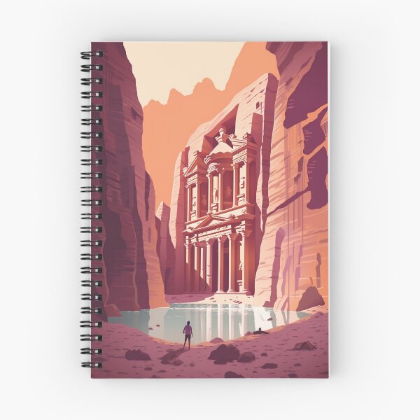Item preview, Petra, Jordan | Retro Art designed and sold by DigitalDugong.