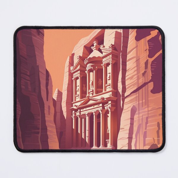 Item preview, Petra, Jordan | Retro Art designed and sold by DigitalDugong.