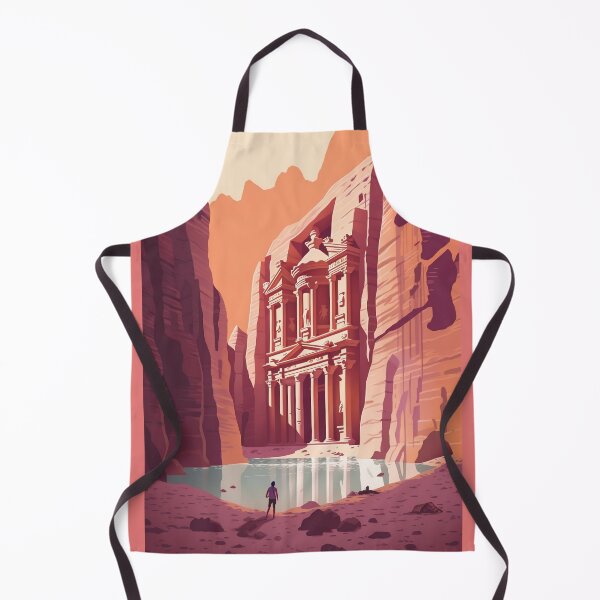 Item preview, Petra, Jordan | Retro Art designed and sold by DigitalDugong.