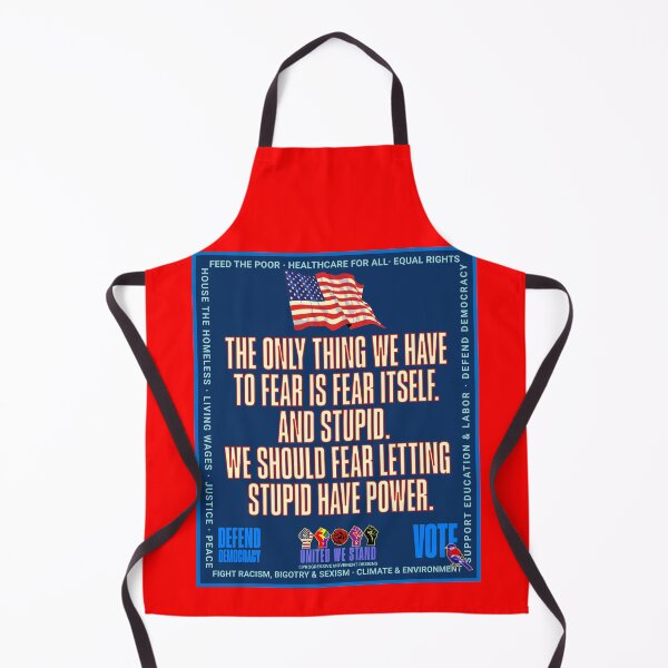 Item preview, PMD00897 Progressive Movement Designs patriotic American flag design shows you support democracy progressive goals for Progressives Democrats Independents Liberals designed and sold by ProgressiveLeft.