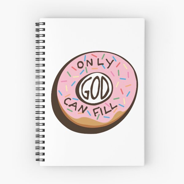 Item preview, God Fills the Donut Hole designed and sold by emilypink100.