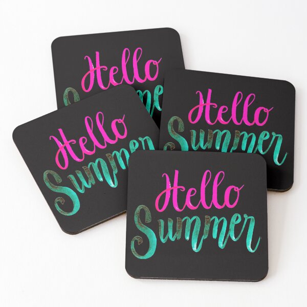 Item preview, Hello Summer-Welcome Summer Outfit-Colorful Vacation- Gift For Traveler designed and sold by Pawtastic Prints.