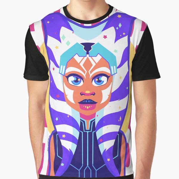 Vista previa del artículo con la obra «Ahsoka Tano», diseñado y vendido por YankeyDoodles.