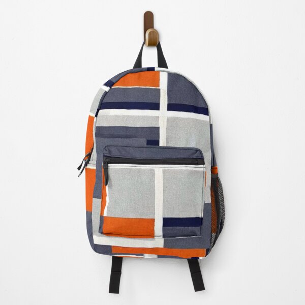Item preview, Large Orange and Blue Abstract designed and sold by melridger.