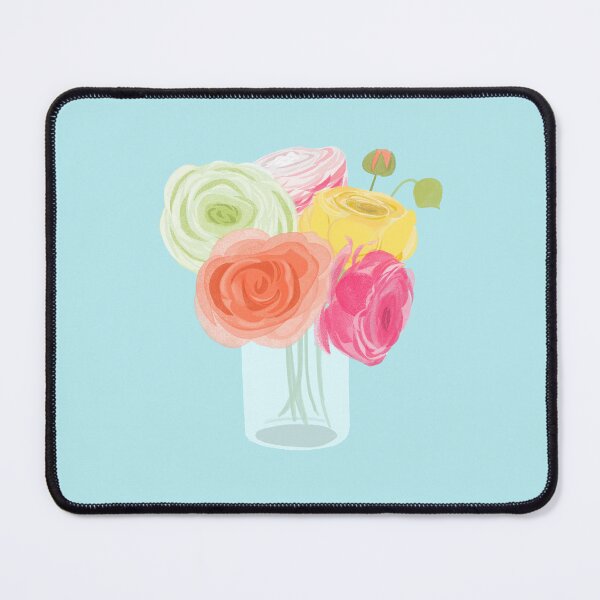 Item preview, Ranunculus in Mason Jar designed and sold by Christine Philbrick.