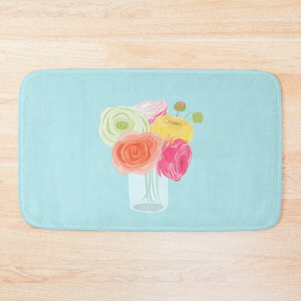 Item preview, Ranunculus in Mason Jar designed and sold by Christine Philbrick.
