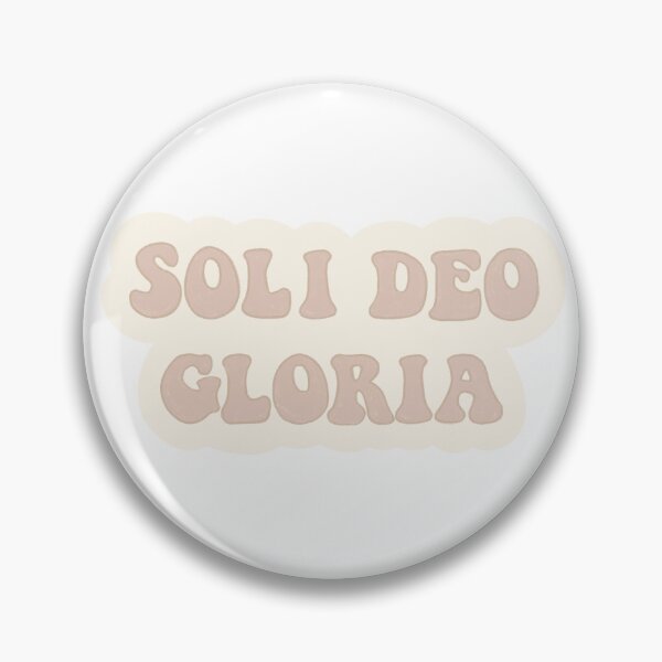 Item preview, Soli Deo Gloria bubbly letters designed and sold by Kborek112.