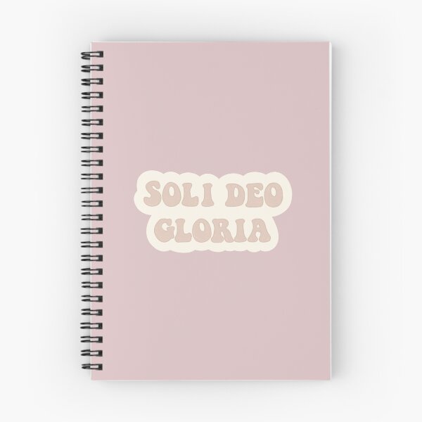Item preview, Soli Deo Gloria bubbly letters designed and sold by Kborek112.