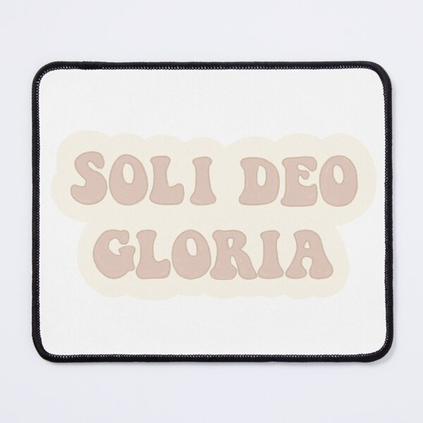 Item preview, Soli Deo Gloria bubbly letters designed and sold by Kborek112.
