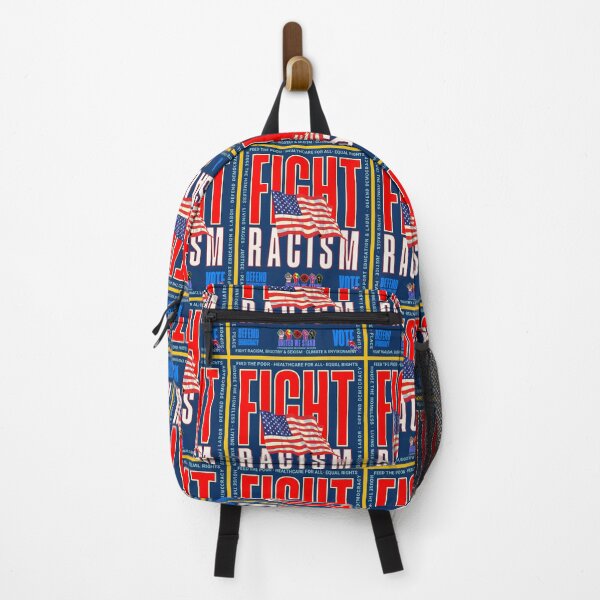 Item preview, PMD00898 Progressive Movement Designs patriotic American flag design shows you support democracy progressive goals for Progressives Democrats Independents Liberals designed and sold by ProgressiveLeft.