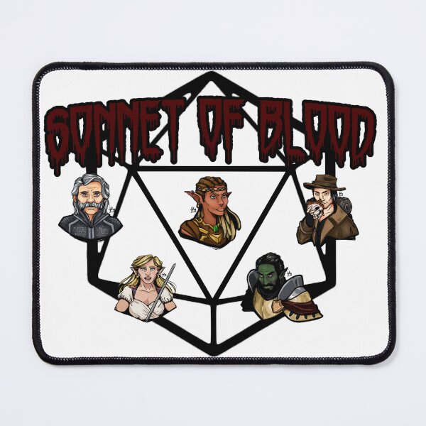 Item preview, Sonnet of Blood designed and sold by RandomRhapsody.