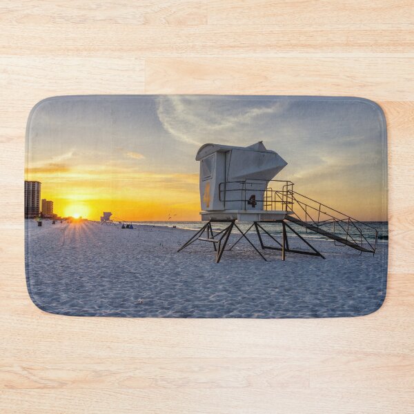 Item preview, Pensacola Beach Lifeguard Station Sunrise designed and sold by mljdwhite.