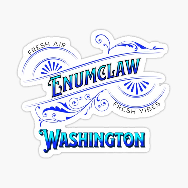 Item preview, Enumclaw Washington 0001 designed and sold by ajsloan.