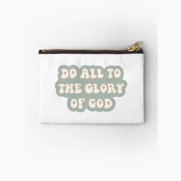 Item preview, do all to the glory of God bubbly letters designed and sold by Kborek112.