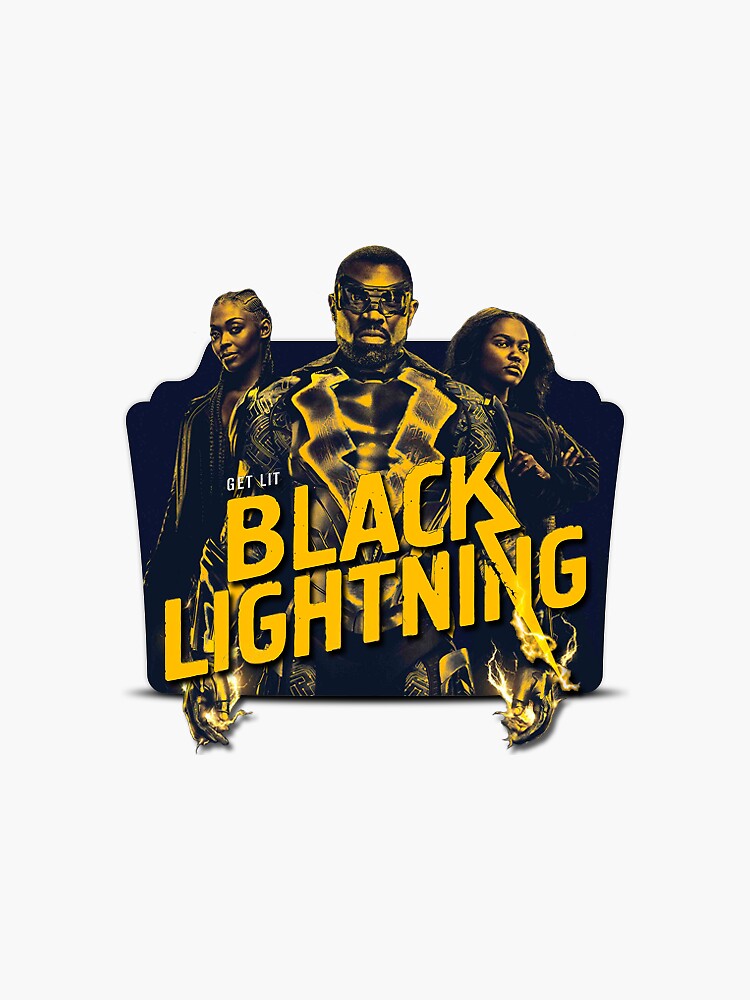 black lightning merch