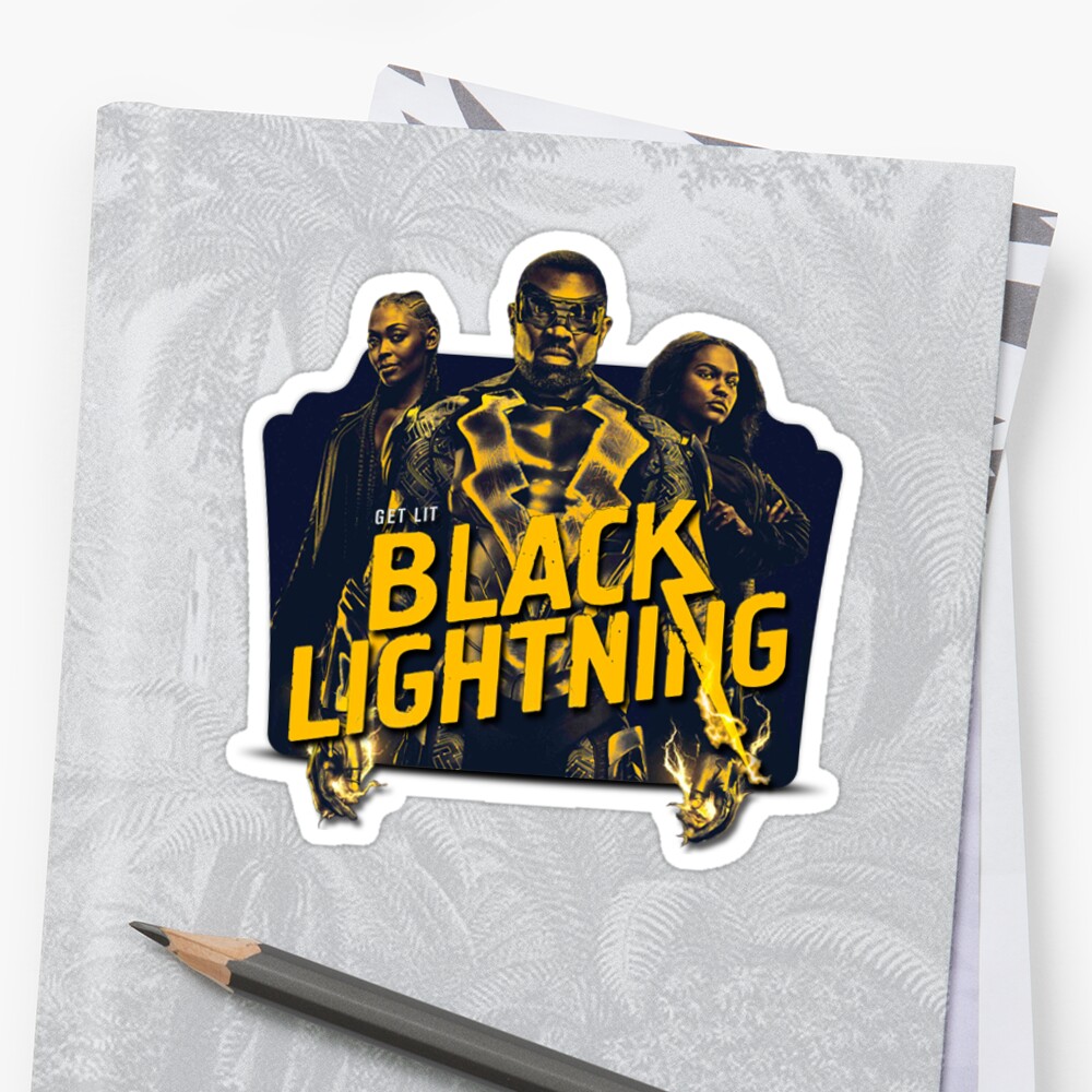 black lightning merch