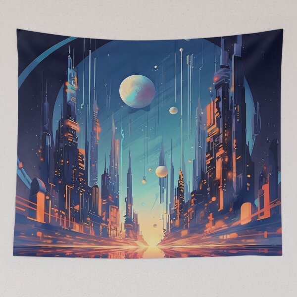 Item preview, Futuristic Vision: Exploring Digital Geometry in a Stylized Universe designed and sold by InsaneLEDP.