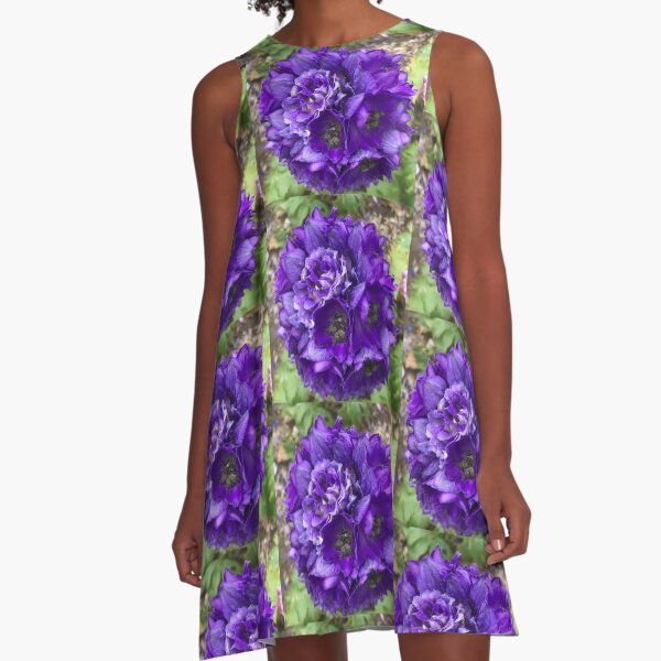 The Delphinium A-Line Dress