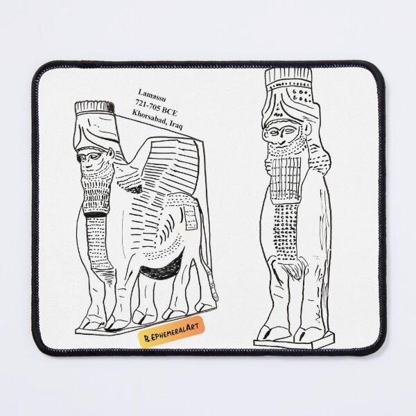 Item preview, Lamassu Guardian Figures - Identification designed and sold by B-EphemeralArt.