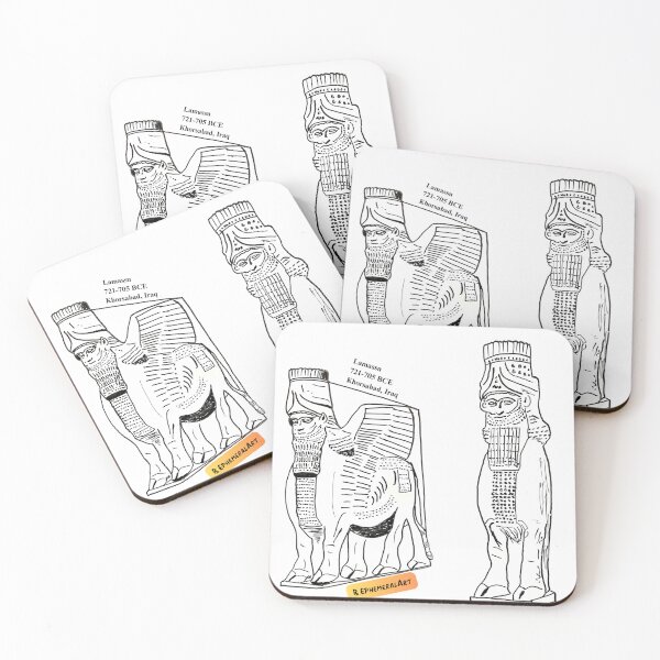 Item preview, Lamassu Guardian Figures - Identification designed and sold by B-EphemeralArt.