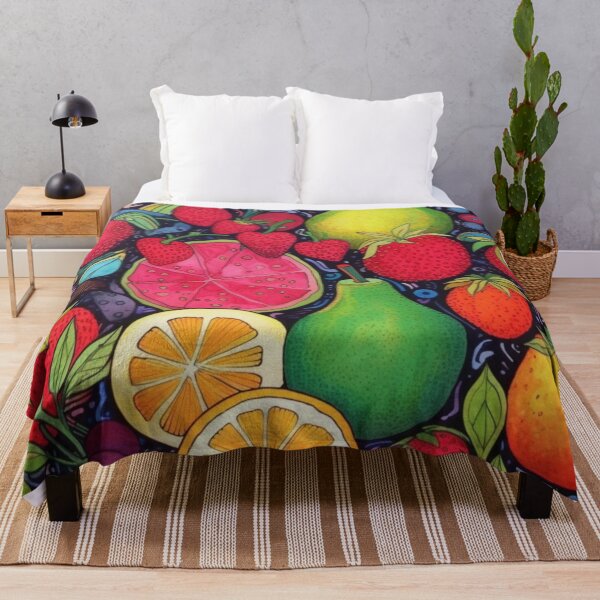 Item preview, Bright Mixed Fruits Pattern designed and sold by EpicFoxArt.