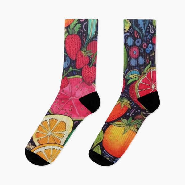 Item preview, Bright Mixed Fruits Pattern designed and sold by EpicFoxArt.