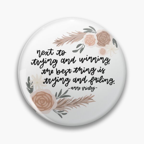 Item preview, Anne of green gables quote floral designed and sold by Kborek112.
