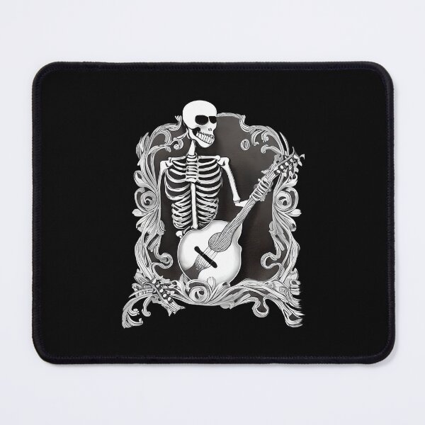 Item preview, Vintage guitarist skeleton designed and sold by Artbellachi.
