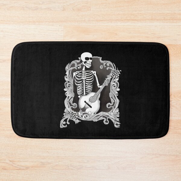 Item preview, Vintage guitarist skeleton designed and sold by Artbellachi.