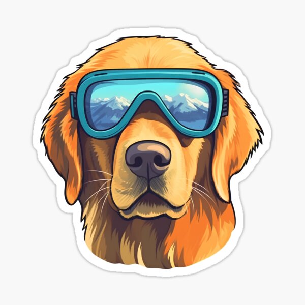 Maximus The California Mountain Dog Sticker