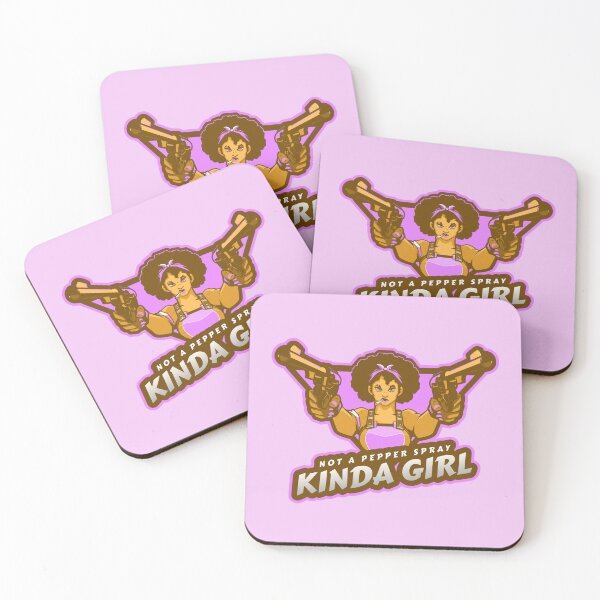 Item preview, Not A Pepper Spray Kinda Girl designed and sold by Derek Gillette.