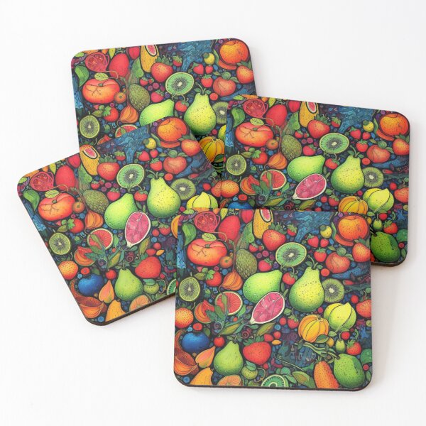 Item preview, Mixed Fruits Pattern designed and sold by EpicFoxArt.