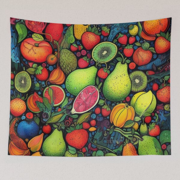 Item preview, Mixed Fruits Pattern designed and sold by EpicFoxArt.