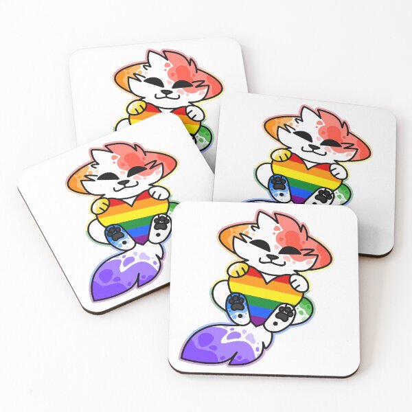 Item preview, Pride Kibbies - Rainbow Flag designed and sold by MoonyYT.